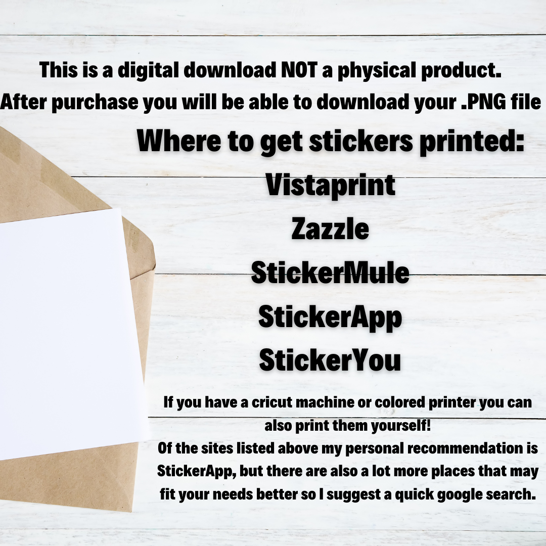 Spooky Mail .PNG Download//Digital Download Graphic - SkeinAppeal