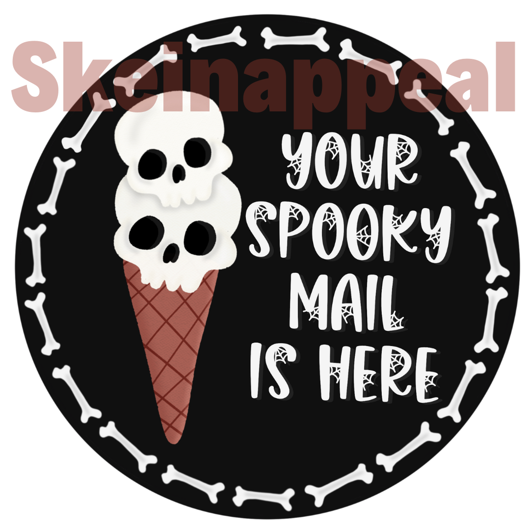 Spooky Mail .PNG Download//Digital Download Graphic