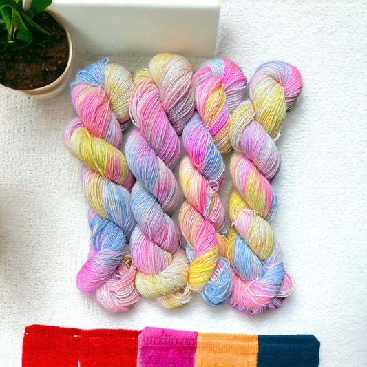 Celebration on 100% Superwash Merino Light DK - SkeinAppeal