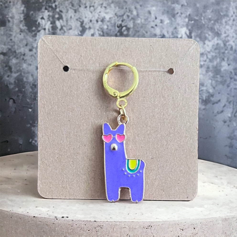 Single Alpaca Progress Keepers/Stitch Markers