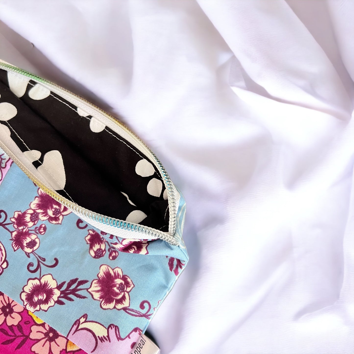 Sock Sized Project Bag- Patchwork - SkeinAppeal