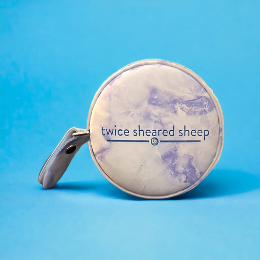 Vegan Leather Measuring tape- Twice Sheared Sheep - SkeinAppeal