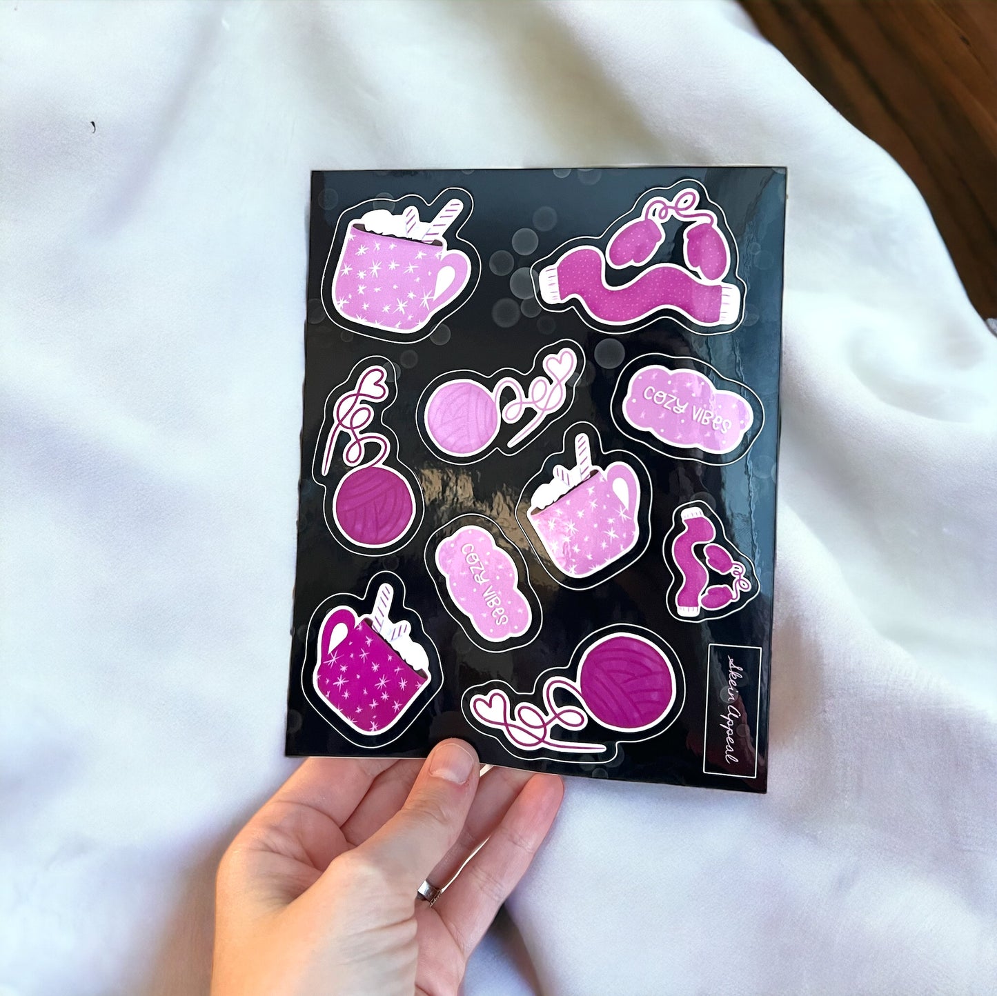 Pink Sticker Sheet - SkeinAppeal