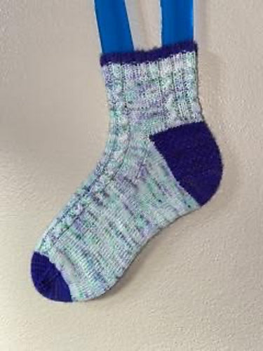 Summer of '89 Socks- Knitting Pattern - SkeinAppeal