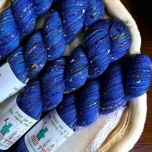 Yarn Over New York-Alphabet City Tweed Sock 50g - SkeinAppeal