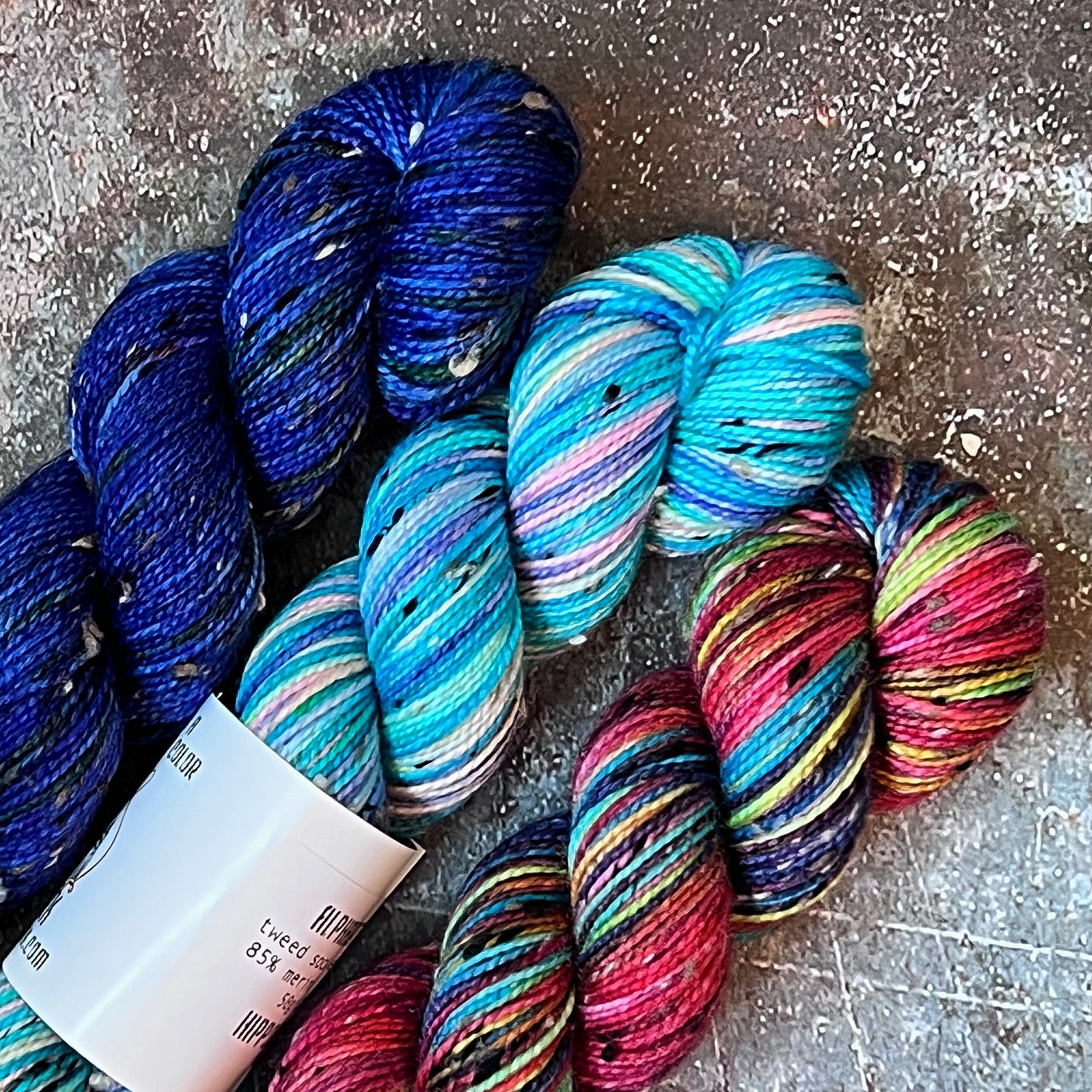 Yarn Over New York-Alphabet City Tweed Sock 50g - SkeinAppeal