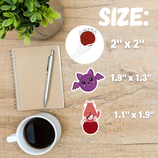 Yarn-y Stickers - SkeinAppeal