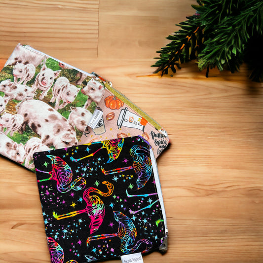 Zippered Notions pouches - Small - SkeinAppeal