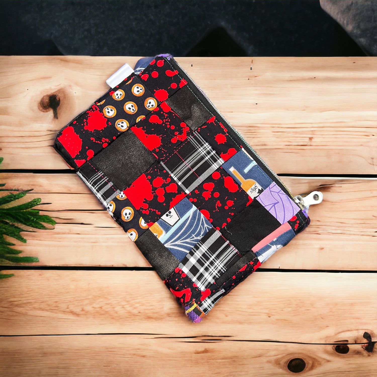 Zippered Notions Pouch-Large - SkeinAppeal