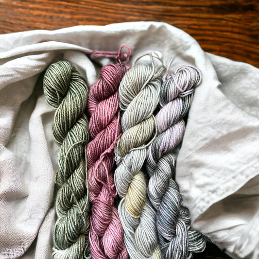 Mini Skein Bundles- 4 x 25g skeins - SkeinAppeal