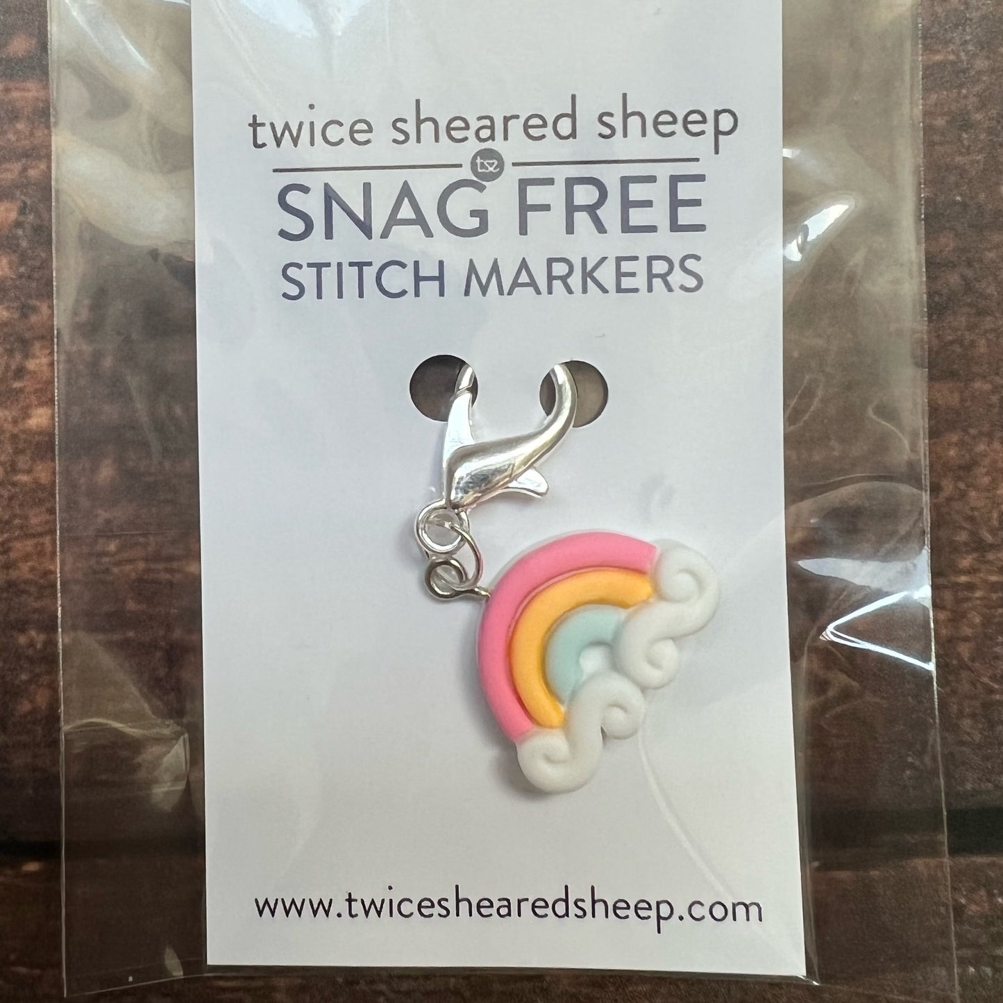 Stitch Markers -Twice Sheared Sheep