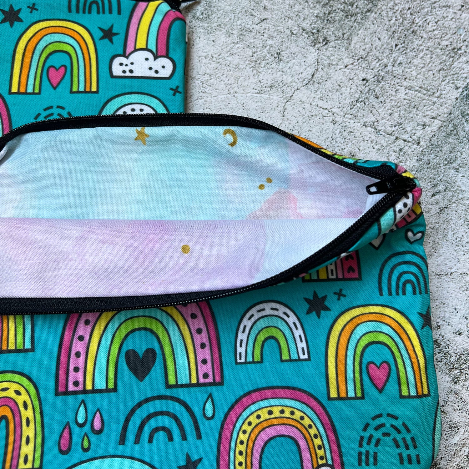 Small Rainbow sized Pride Project Bags - SkeinAppeal