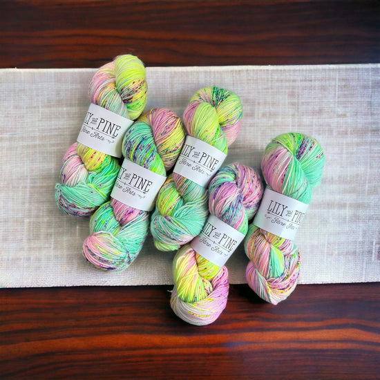 Lily & Pine Day Lily Sock- pop rocks - SkeinAppeal