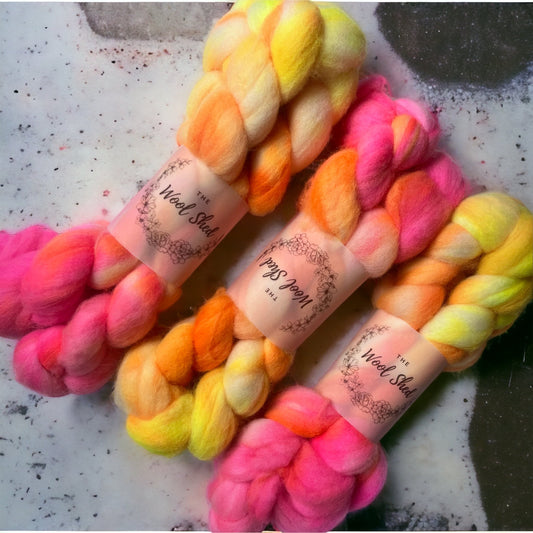 Superwash Merino Fibre Braid-The Woolshed Shop - SkeinAppeal