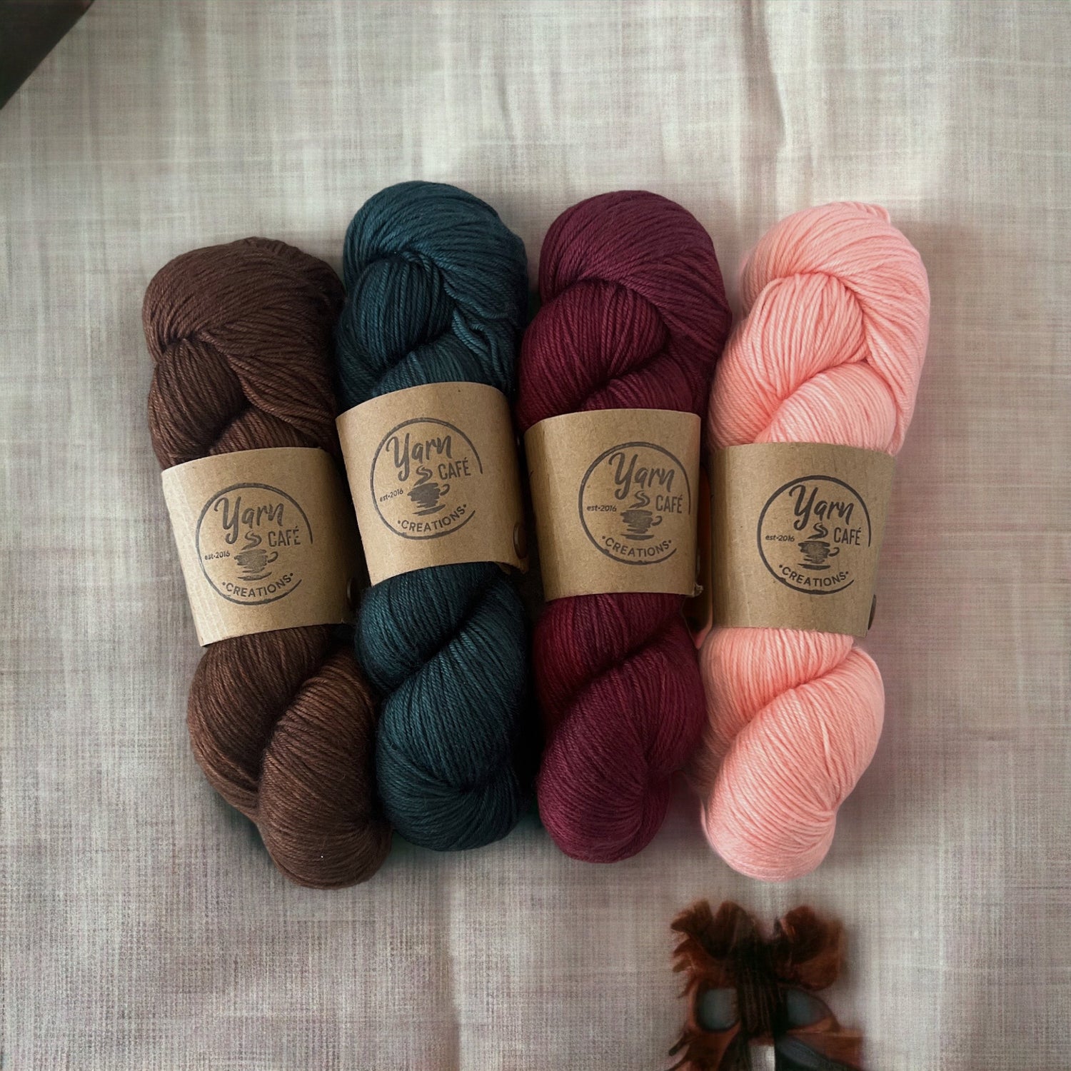 Yarn Cafe Creations- Biscotti Sock Tonals - SkeinAppeal