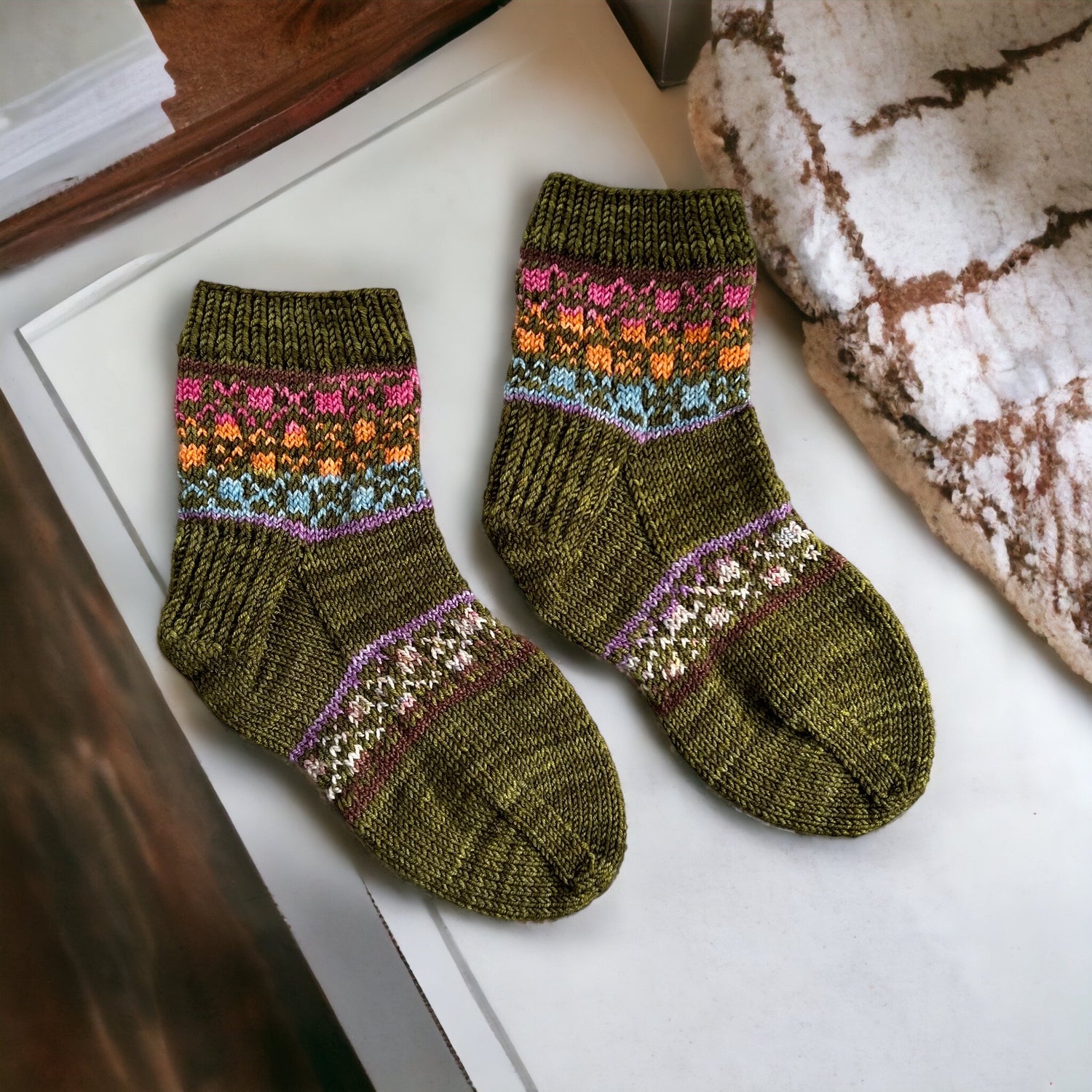 Carlyle Sock Pattern - SkeinAppeal