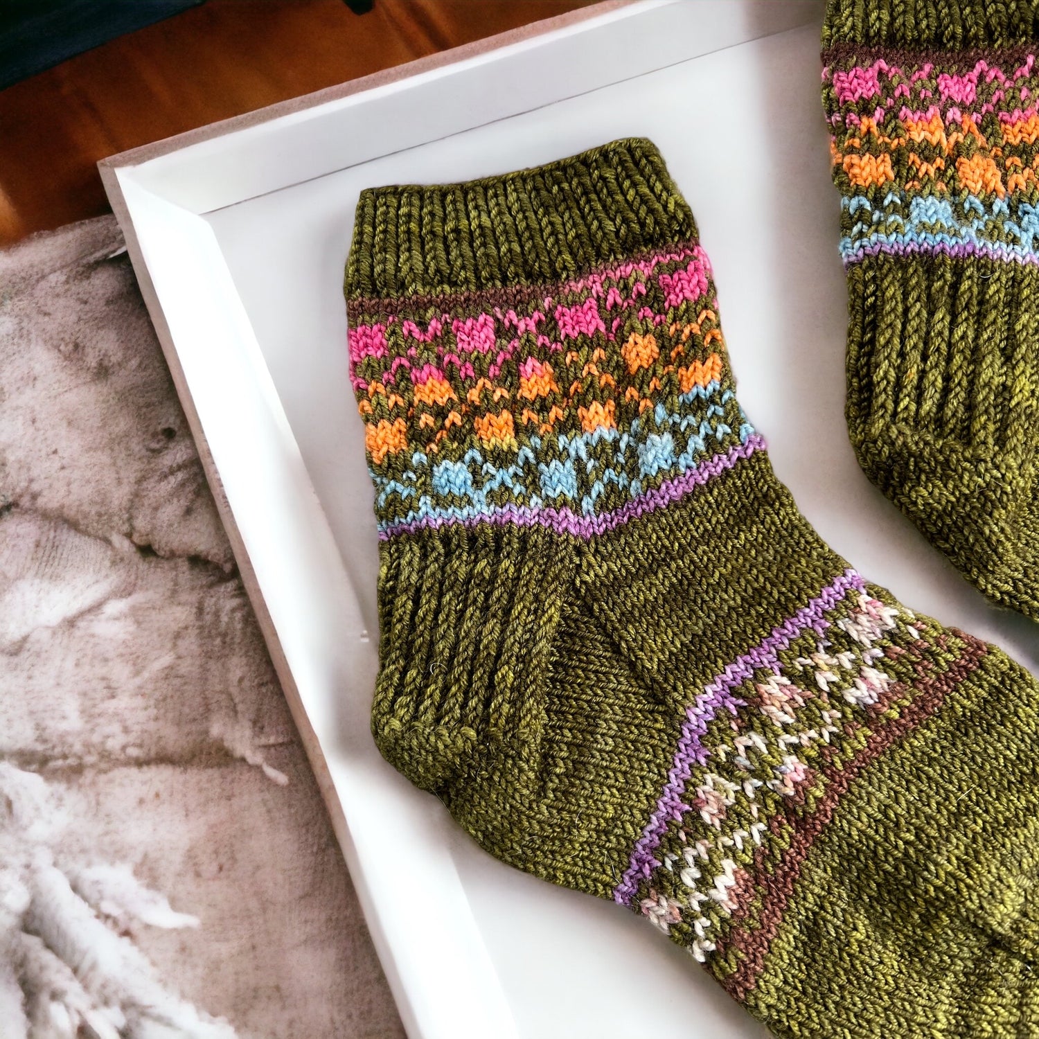 Carlyle Sock Pattern - SkeinAppeal