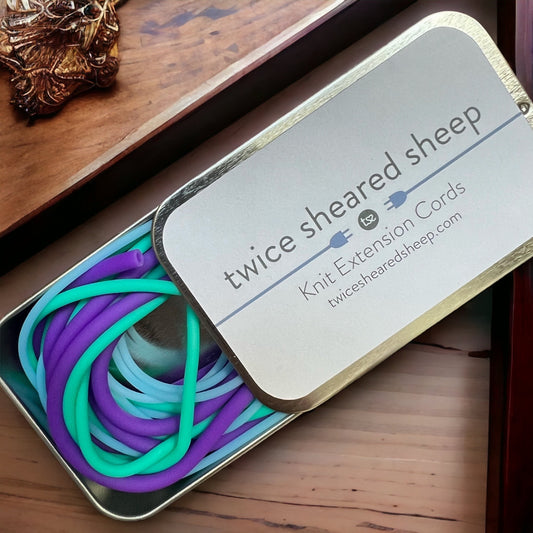 Knit Extension Cords- Twice Sheared Sheep