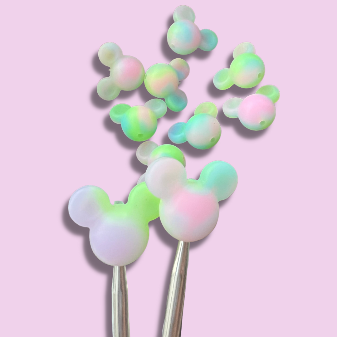 Glow In the Dark Mickey Needle Stoppers - SkeinAppeal
