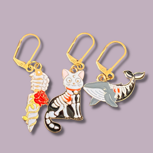 Halloween Stitch Markers/Progress Keepers