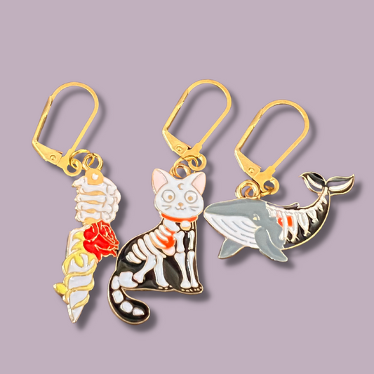Halloween Stitch Markers/Progress Keepers - SkeinAppeal