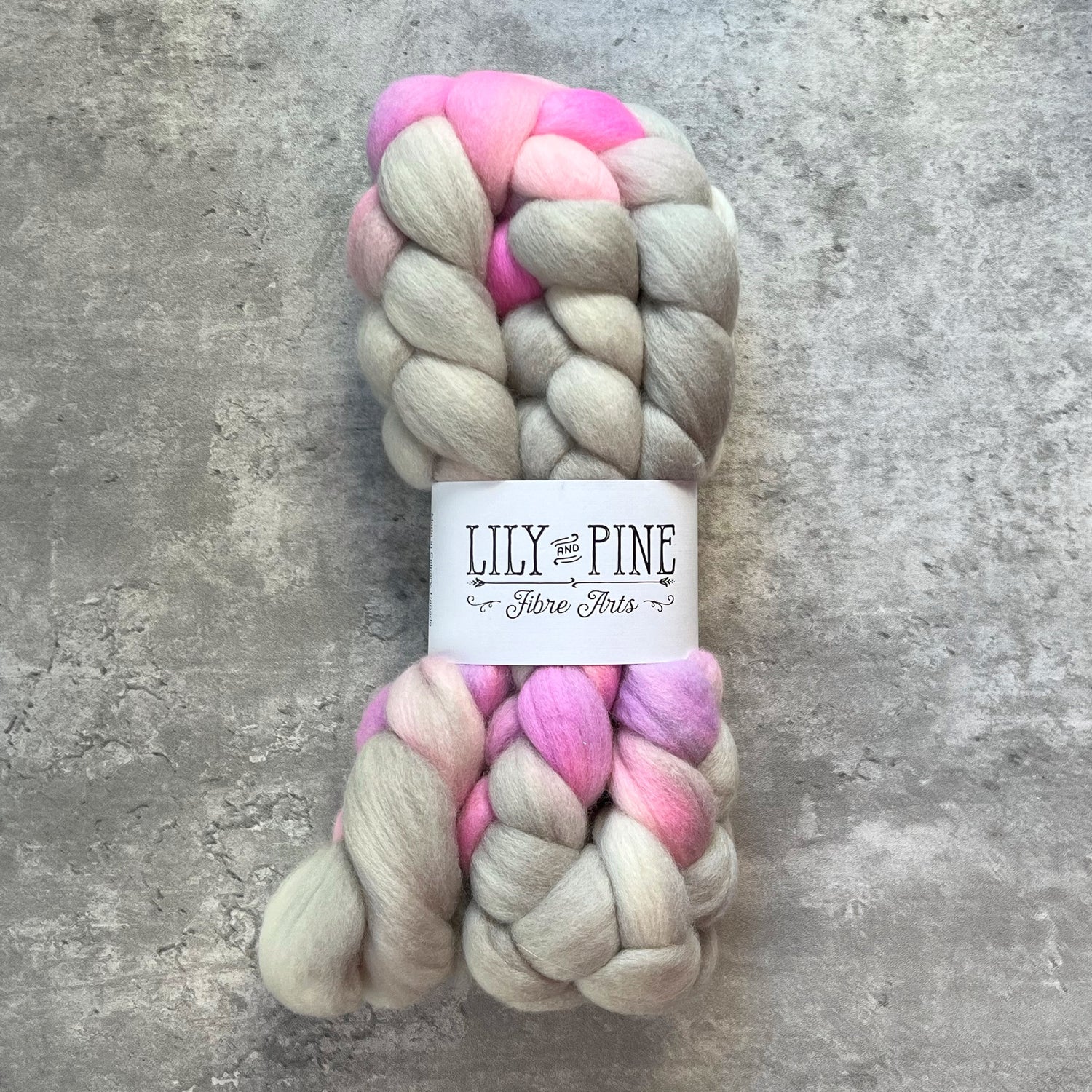 Lily & Pine 100% Merino Combed top- variegated - SkeinAppeal