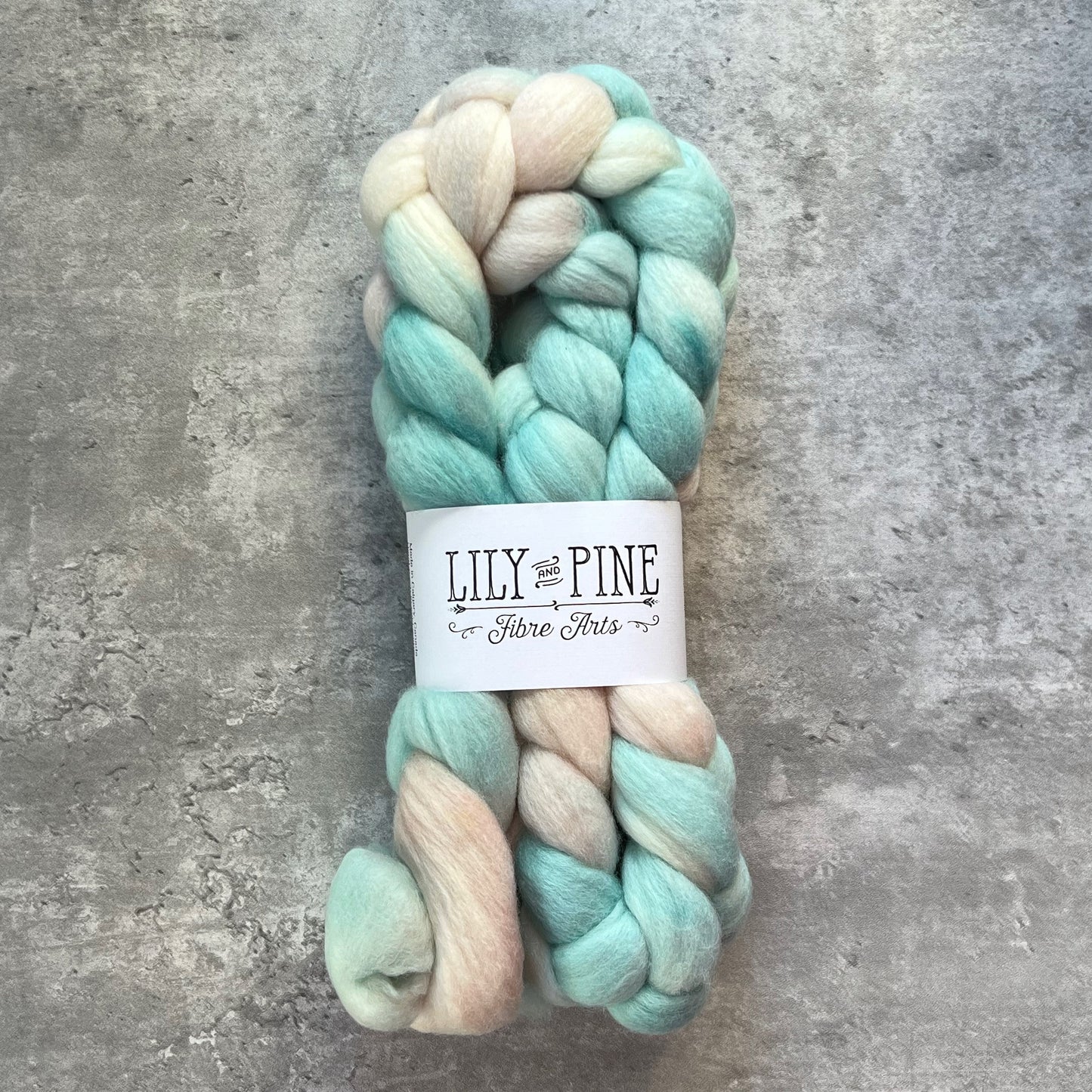 Lily & Pine 100% Merino Combed top- variegated