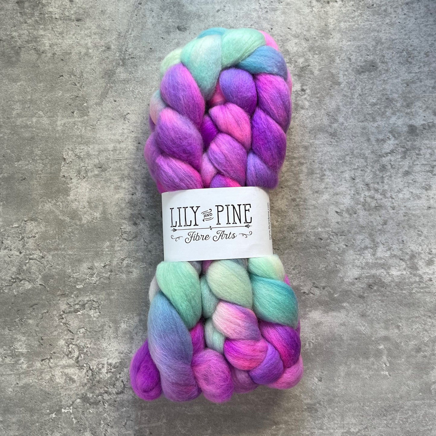 Lily & Pine 100% Merino Combed top- variegated