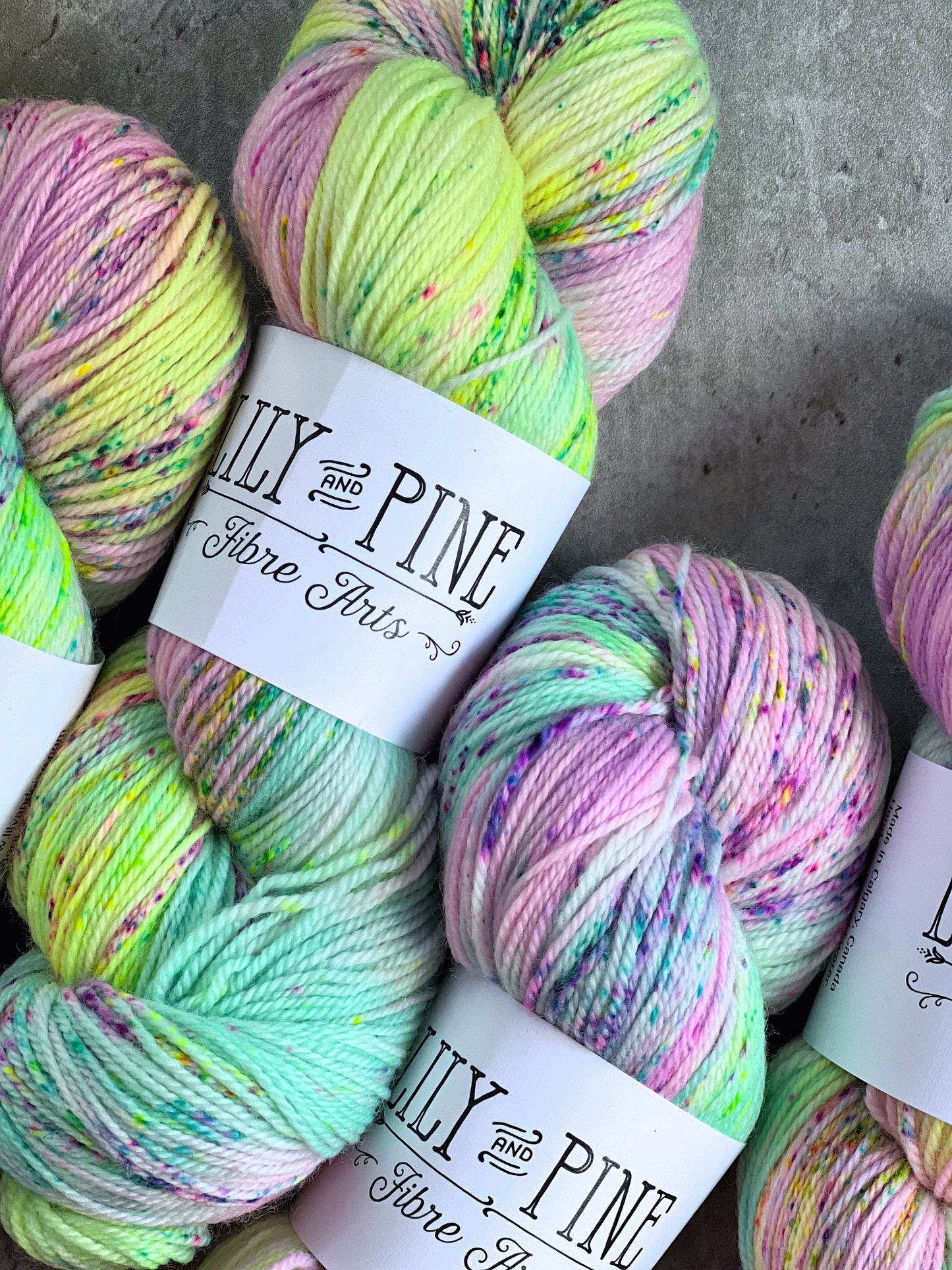 Lily & Pine Day Lily Sock- pop rocks - SkeinAppeal