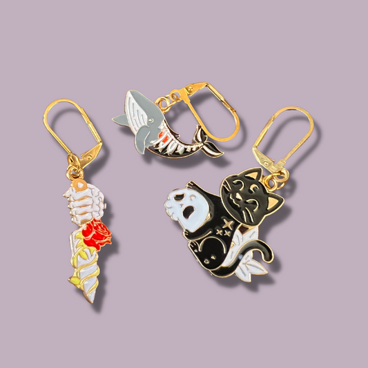 Halloween Stitch Markers/Progress Keepers - SkeinAppeal